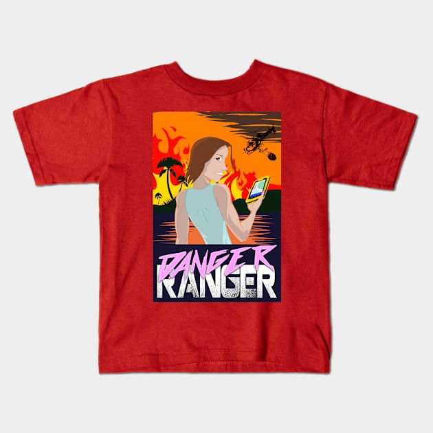 Danger Ranger Kids T-Shirt by Dave